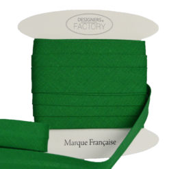 Biais coton vert sapin - www.designers-factory.com