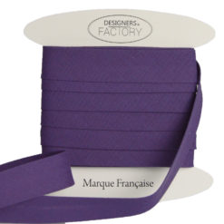 Biais coton violet - designers-factory.com